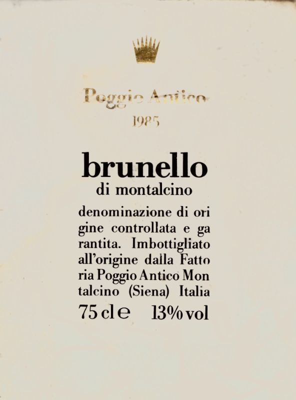 Brunello_Poggio Antico 1985.jpg